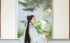 汉服写真室内清冷,汉服写真室内清冷风情掠影